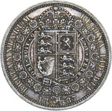 1887 Halfcrown - Victoria British Silver Coin - Nice
