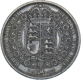 1887 Halfcrown - Victoria British Silver Coin - Nice