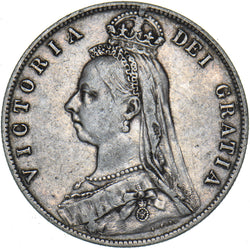 1891 Halfcrown - Victoria British Silver Coin