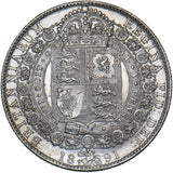 1891 Halfcrown - Victoria British Silver Coin - Superb