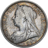 1898 Halfcrown - Victoria British Silver Coin