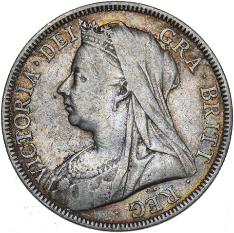 1898 Halfcrown - Victoria British Silver Coin