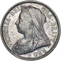 1901 Halfcrown - Victoria British Silver Coin - Superb