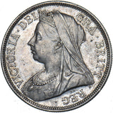 1901 Halfcrown - Victoria British Silver Coin - Superb