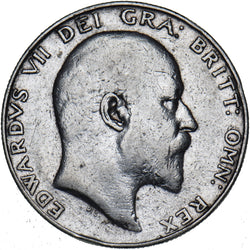 1903 Halfcrown - Edward VII British Silver Coin