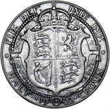1903 Halfcrown - Edward VII British Silver Coin