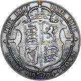 1904 Halfcrown - Edward VII British Silver Coin