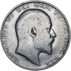 1906 Halfcrown - Edward VII British Silver Coin