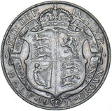 1913 Halfcrown - George V British Silver Coin