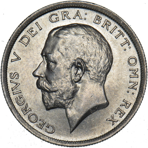 1919 Halfcrown - George V British Silver Coin - Superb