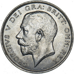 1923 Halfcrown - George V British Silver Coin - Superb