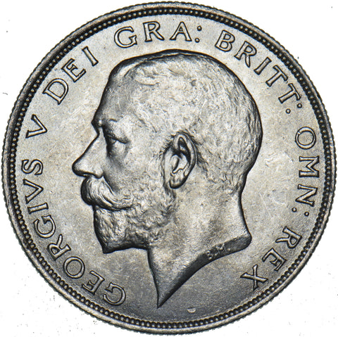 1923 Halfcrown - George V British Silver Coin - Superb