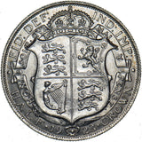 1923 Halfcrown - George V British Silver Coin - Superb