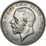1927 Halfcrown - George V British Silver Coin - Very Nice