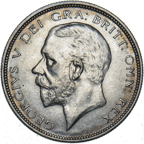 1927 Halfcrown - George V British Silver Coin - Very Nice