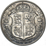 1927 Halfcrown - George V British Silver Coin - Very Nice