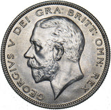 1928 Halfcrown - George V British Silver Coin - Superb