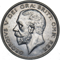 1929 Halfcrown - George V British Silver Coin - Very Nice