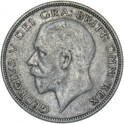 1930 Halfcrown - George V British Silver Coin - Nice