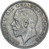 1930 Halfcrown - George V British Silver Coin - Nice