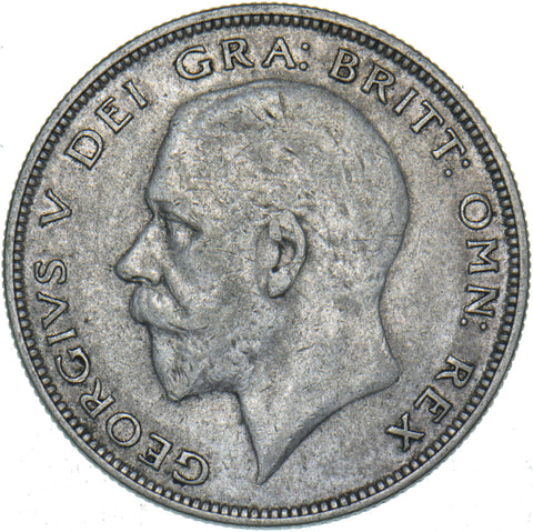 1930 Halfcrown - George V British Silver Coin - Nice