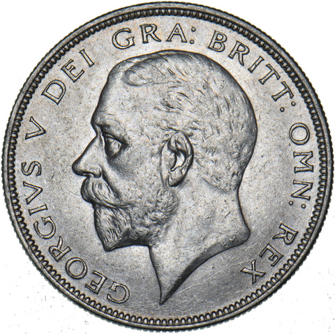1932 Halfcrown - George V British Silver Coin - Very Nice