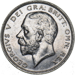 1933 Halfcrown - George V British Silver Coin - Superb