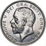 1933 Halfcrown - George V British Silver Coin - Superb
