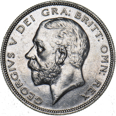1933 Halfcrown - George V British Silver Coin - Superb