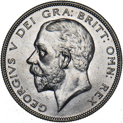 1935 Halfcrown - George V British Silver Coin - Very Nice