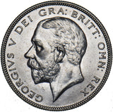 1935 Halfcrown - George V British Silver Coin - Very Nice