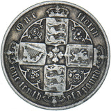 1879 Gothic Florin - Victoria British Silver Coin