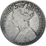 1883 Gothic Florin - Victoria British Silver Coin