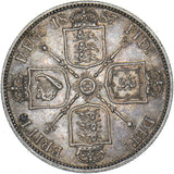 1887 Florin - Victoria British Silver Coin - Nice