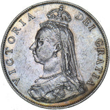 1887 Florin - Victoria British Silver Coin - Nice