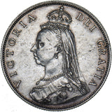 1887 Florin - Victoria British Silver Coin - Very Nice