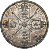 1887 Florin - Victoria British Silver Coin - Very Nice