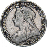1900 Florin - Victoria British Silver Coin