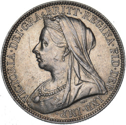 1900 Florin - Victoria British Silver Coin - Very Nice
