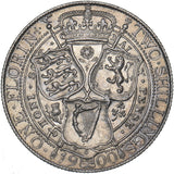 1900 Florin - Victoria British Silver Coin - Very Nice