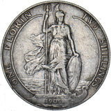 1909 Florin - Edward VII British Silver Coin
