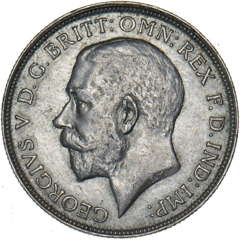 1918 Florin - George V British Silver Coin - Very Nice