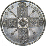 1923 Florin - George V British Silver Coin - Superb