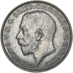 1924 Florin - George V British Silver Coin - Nice