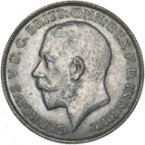 1924 Florin - George V British Silver Coin - Nice