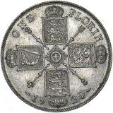1924 Florin - George V British Silver Coin - Nice