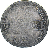 1697 B Shilling (Bristol Mint) - William III British Silver Coin