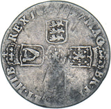 1697 N Shilling (Norwich Mint) - William III British Silver Coin