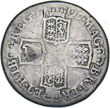 1707 E Shilling (Edinburgh Mint) - Anne British Silver Coin