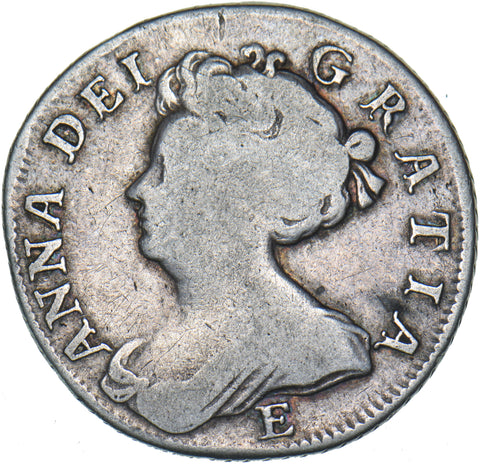 1707 E Shilling (Edinburgh Mint) - Anne British Silver Coin